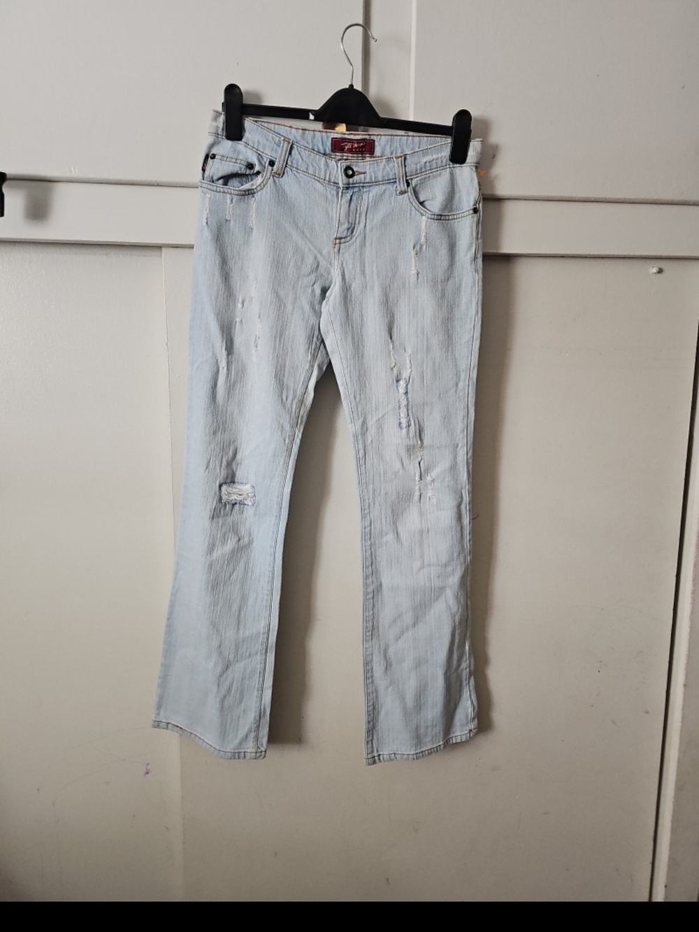 Tyte Jeans Light Blue Boot Cut Distressed Women’s Jeans